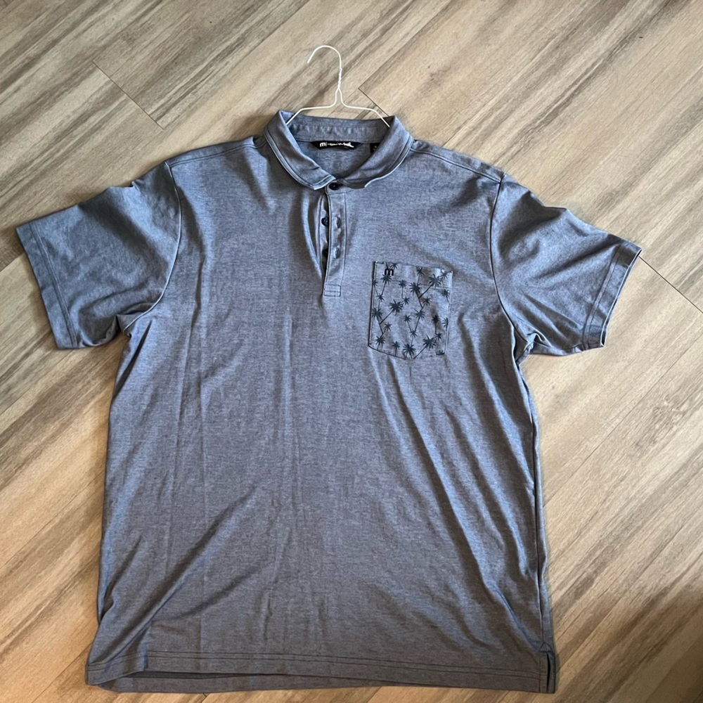 Travis Mathew Flat Foot Palm Pocket Polo